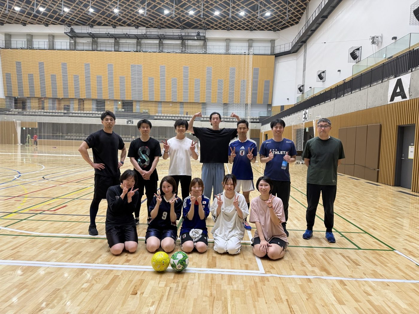 第1回フットサル大会 集合写真